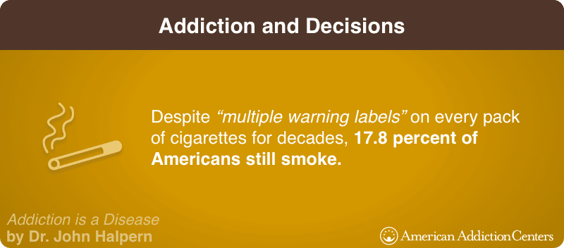 Addiction and Decisions